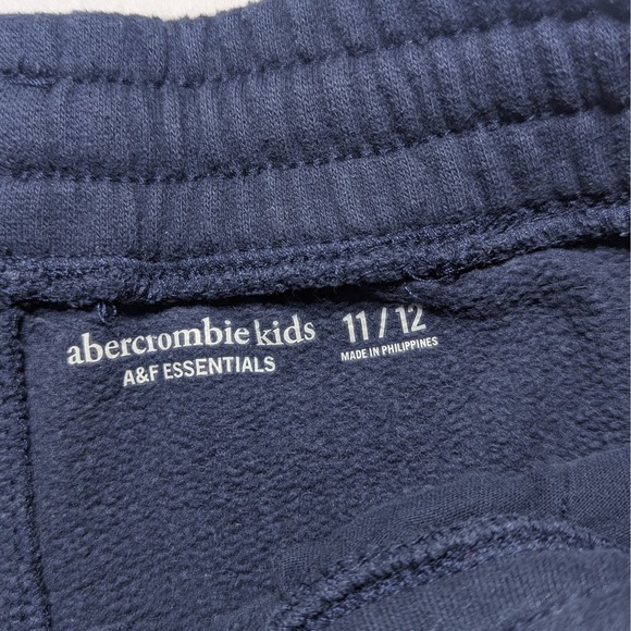 Abercrombie & Fitch Boys Sweatpants Joggers Bundle | Sz 11-12 | Navy + Black - Picture 6 of 8
